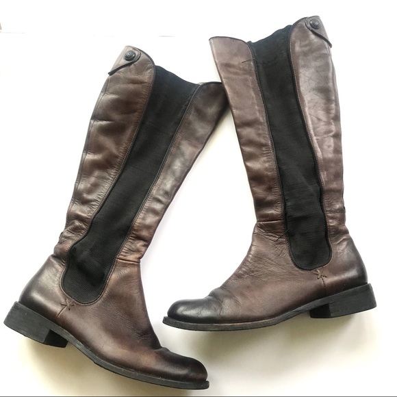 Vince Camuto Shoes - Vince Camuto women’s high boots brown leather 10B
